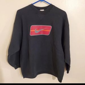 Vintage womans 90s Nike sweatshirt m y2k usa